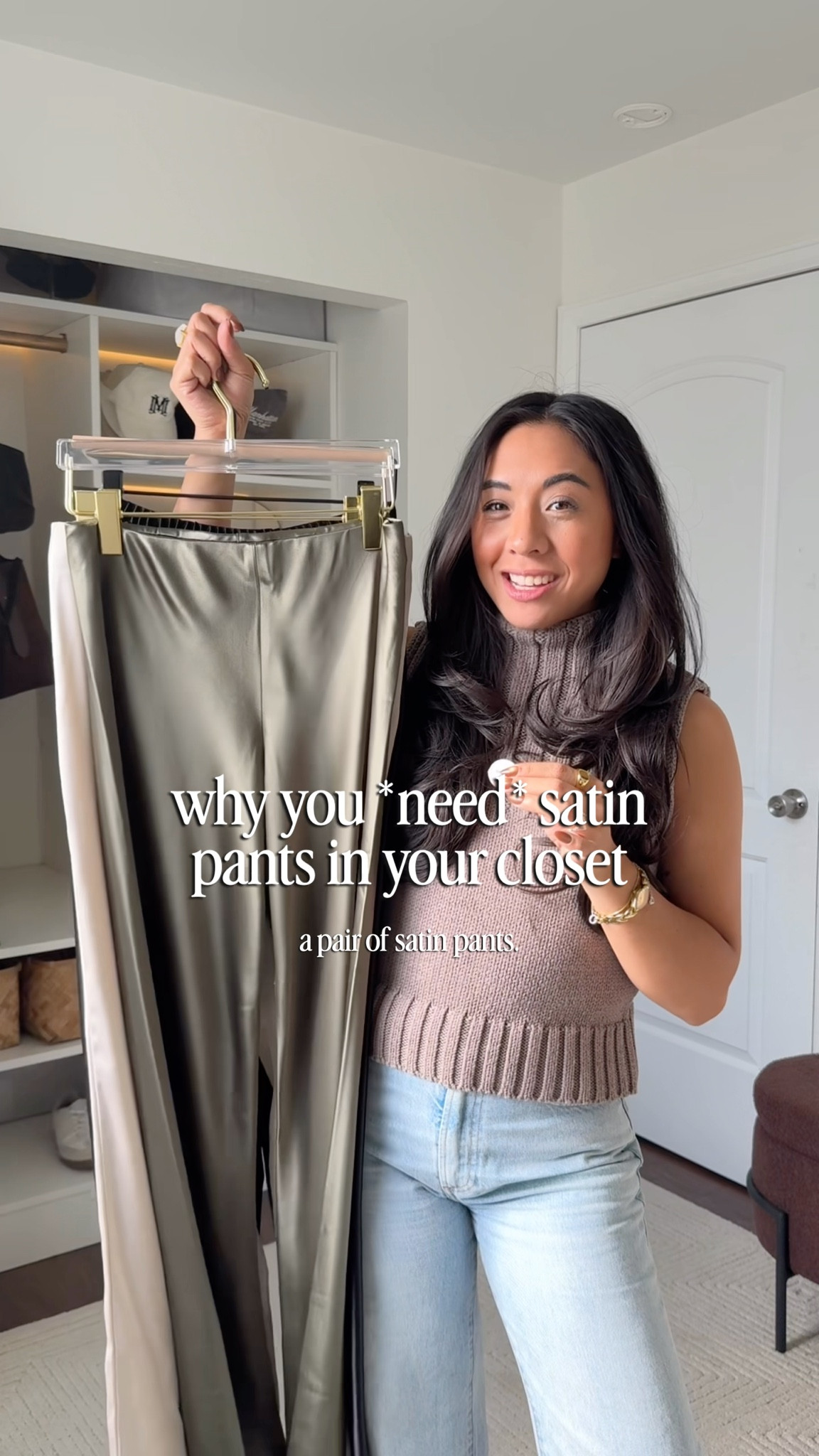 My favorite satin pants ✨ wearing size S in all 3 pairs!

#LTKSeasonal #LTKStyleTip