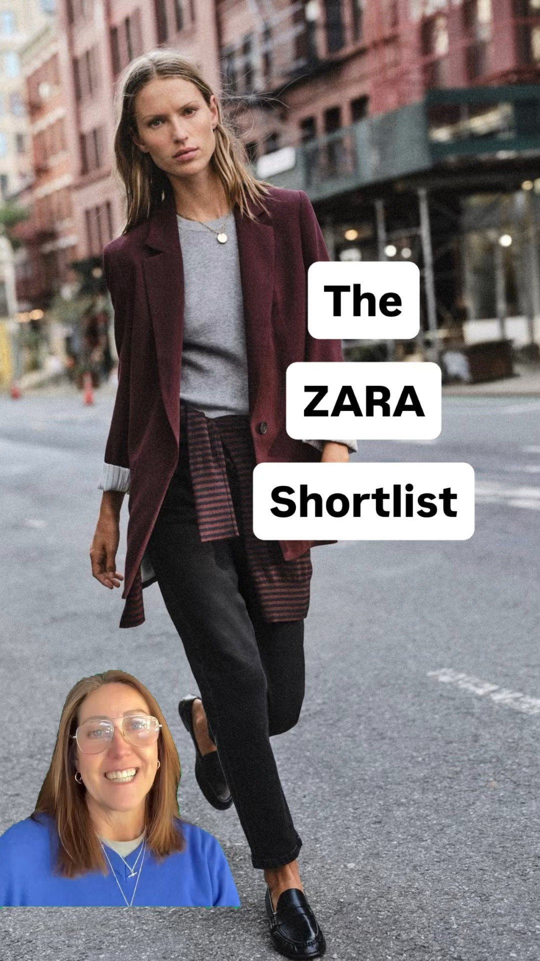This weeks Zara shortlist has some great autumn pieces to as to your wardrobe.

Comment SHOP for all the links

This textured jacket is a beautiful shape, has a double zip detail and looks great with jeans or dressed up with tailored trousers. 

An argyle knit is a great seasonal piece - Zara have so many to choose from so I’ve linked several options but this neutral with the subtle V neck is great for both work and play.

Cargos are definitely on everyone’s radar recently. I bought this style in the summer but they sold out straight away - I love that they’re back with a more autumnal palette. Size down in these. 

This checked jacket has lots of great details and is a lovely shape. The grey/brown check is versatile and keeps the look modern and adds interest.

Red is the colour pop to be seen in so these soft leather loafers also deserved a mention.