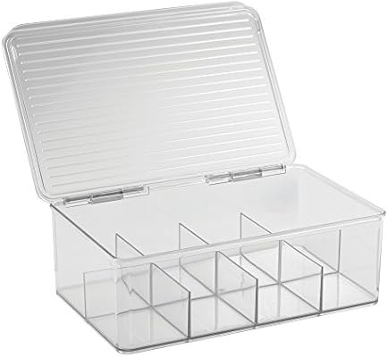 InterDesign Cabinet Binz Tea Box, Clear | Amazon (UK)