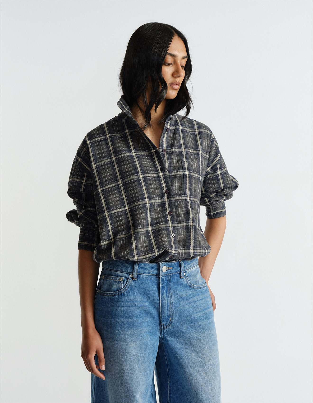 LORI FLANNEL SHIRT | David Jones (Australia & New Zealand)