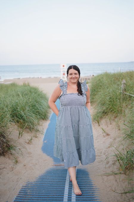 My favorite nap dress — emerald green gingham. It’s currently unavailable, but I love the black, navy, beige crepe, and cherry stripe too! 

Green Dress, Nap Dress, Cape Cod Style, Coastal Style 