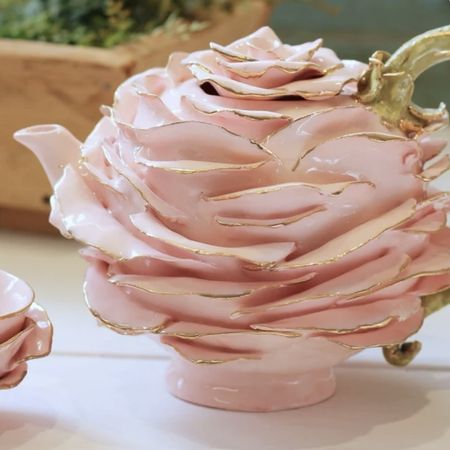 Gorgeous rose tea pot for your tea party or collection #teapot #rose #flowerteapot #roseteapot 

#LTKhome #LTKGiftGuide