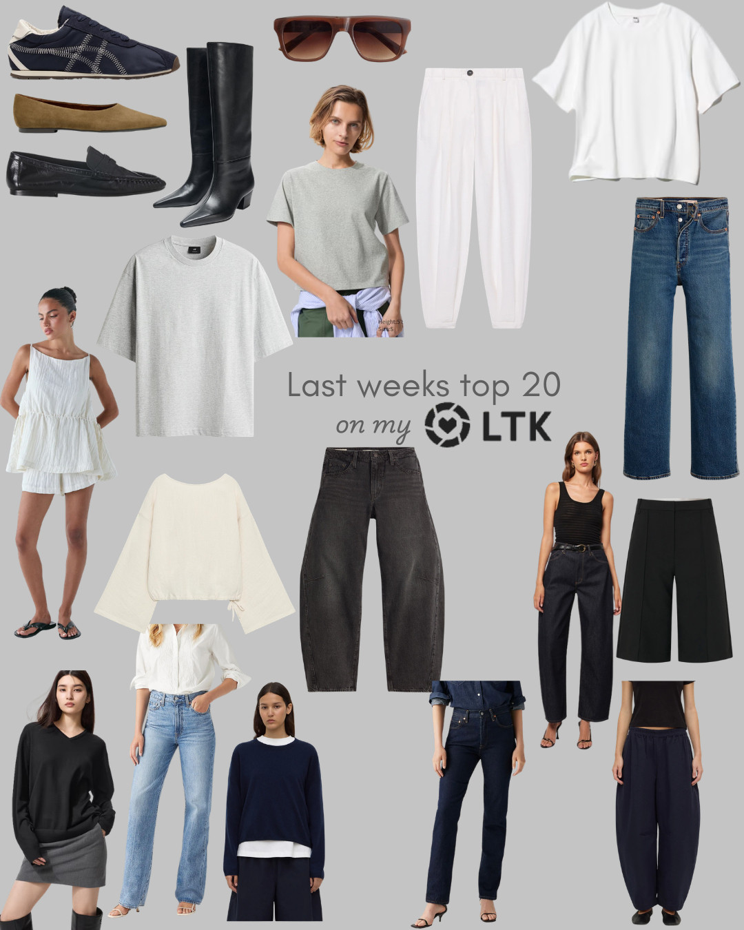 Here's July's first top 20 items shopped for by you last week! Some different pieces are popping up, so enjoy! X 

 #LTKaustralia #LTKwinter #LTKstyletip