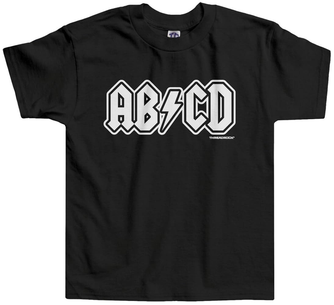 Threadrock Little Boys' ABCD Infant/Toddler T-Shirt | Amazon (US)