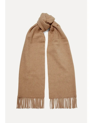 Canada fringed wool scarf | NET-A-PORTER (US)