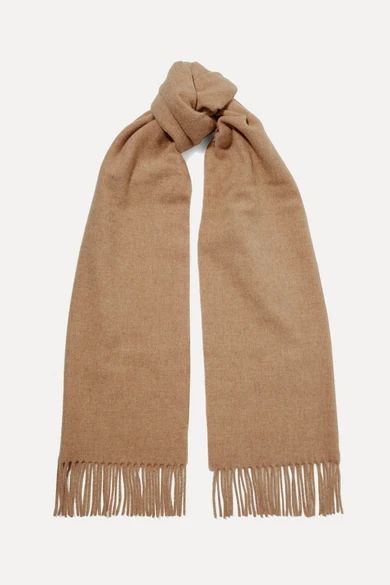 Canada fringed wool scarf | NET-A-PORTER (US)