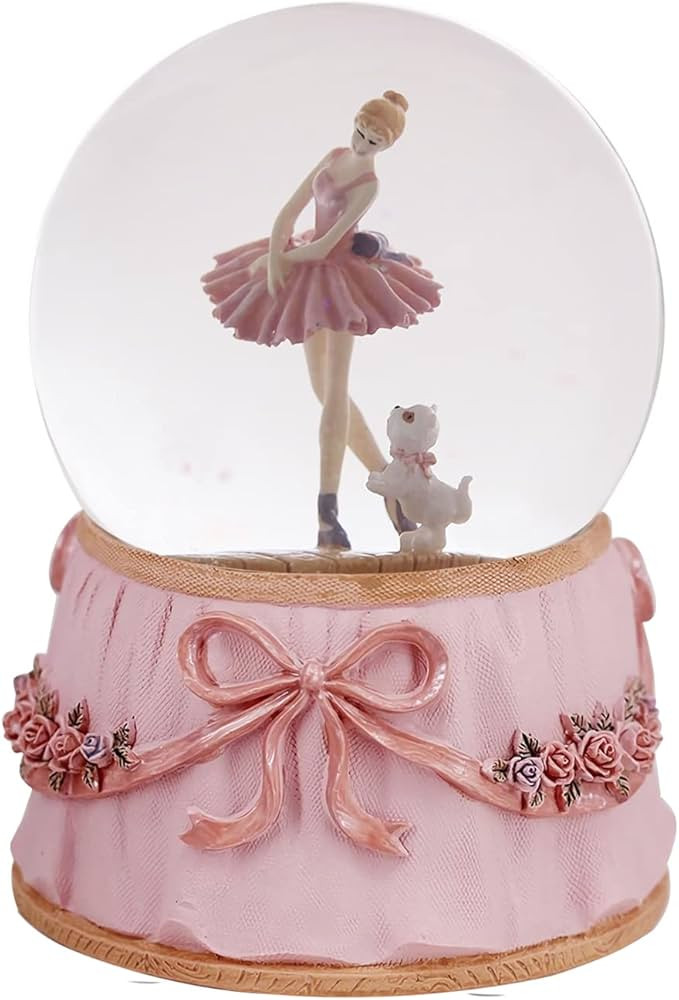 Ballerina Snow Globe Plays Swan Lake Ballet Tune,Christmas Music Snowglobes Ballet Recital Gifts ... | Amazon (US)