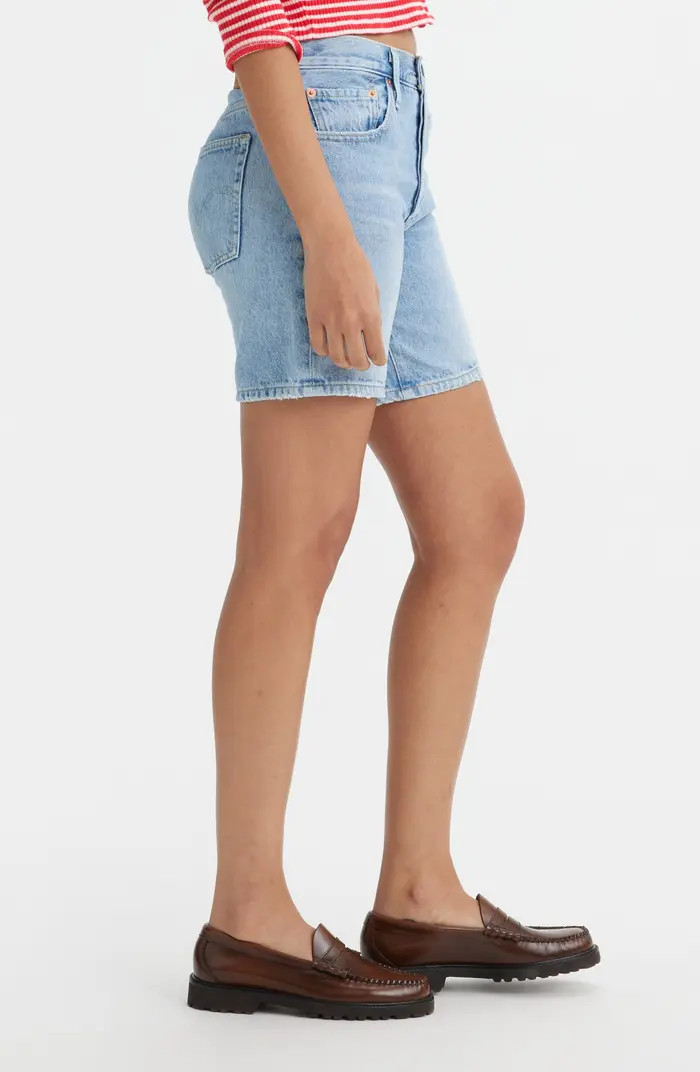 501® Mid Thigh Cutoff Denim Shorts | Nordstrom
