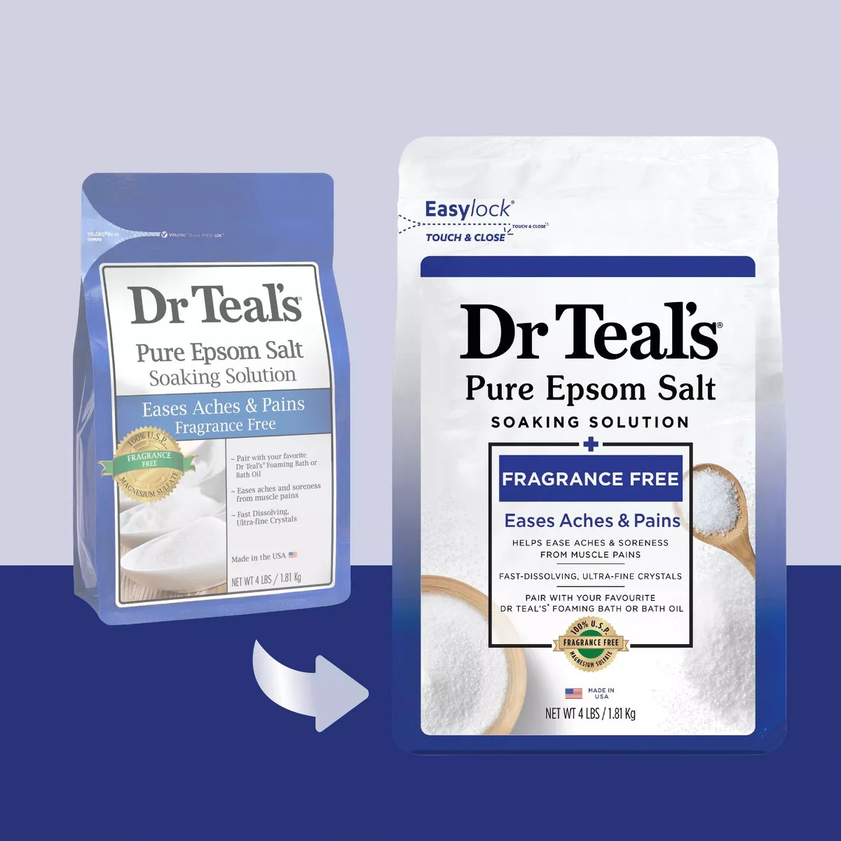 Dr Teal's Epsom Salt Magnesium Soak - Fragrance-Free - 4 lbs | Target