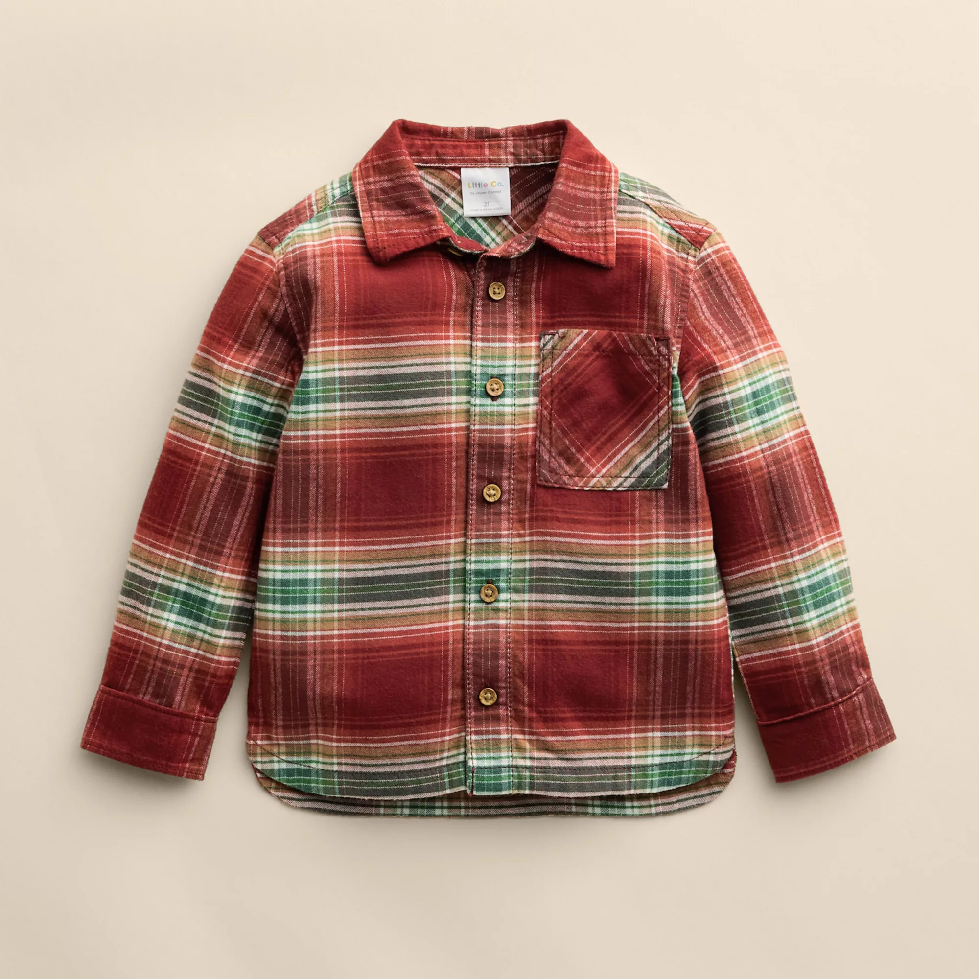 Baby & Toddler Little Co. by Lauren Conrad Long Sleeve Button-Down Overshirt | Kohl's