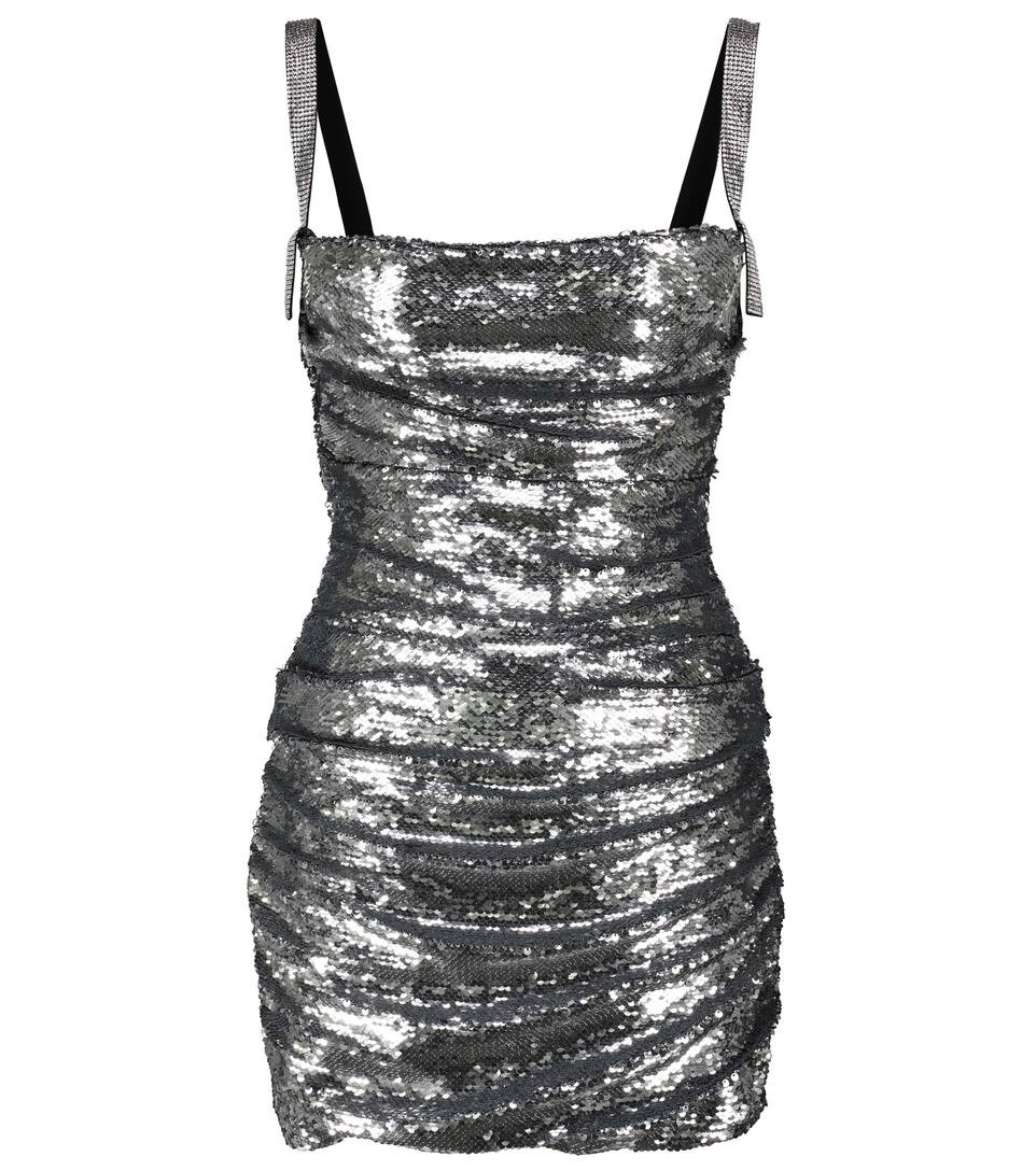 Sequined bustier minidress | Mytheresa (UK)