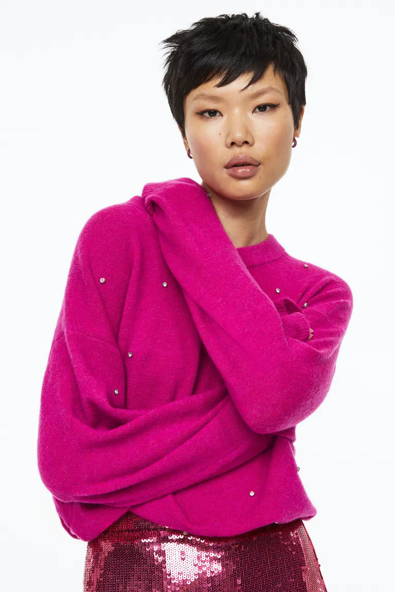 Beaded Sweater | H&M (US + CA)