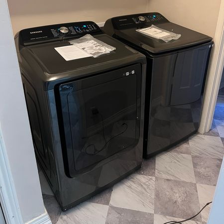 Samsung Washer and Dryer, laundry room, smart appliances

#LTKhome #LTKfamily #LTKSeasonal