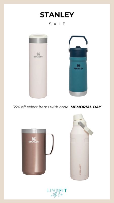 Stay hydrated and stylish this summer with the Stanley sale! Grab your favorite drinkware at a fantastic 35% off using the code MEMORIAL DAY. From sleek tumblers to versatile bottles, ensure your adventure and daily hydration are well-equipped with Stanley's durable and trendy selection.
#StanleySale #HydrationGoals #SummerEssentials #StayHydrated #MemorialDaySale

#LTKActive #LTKFindsUnder50 #LTKSeasonal