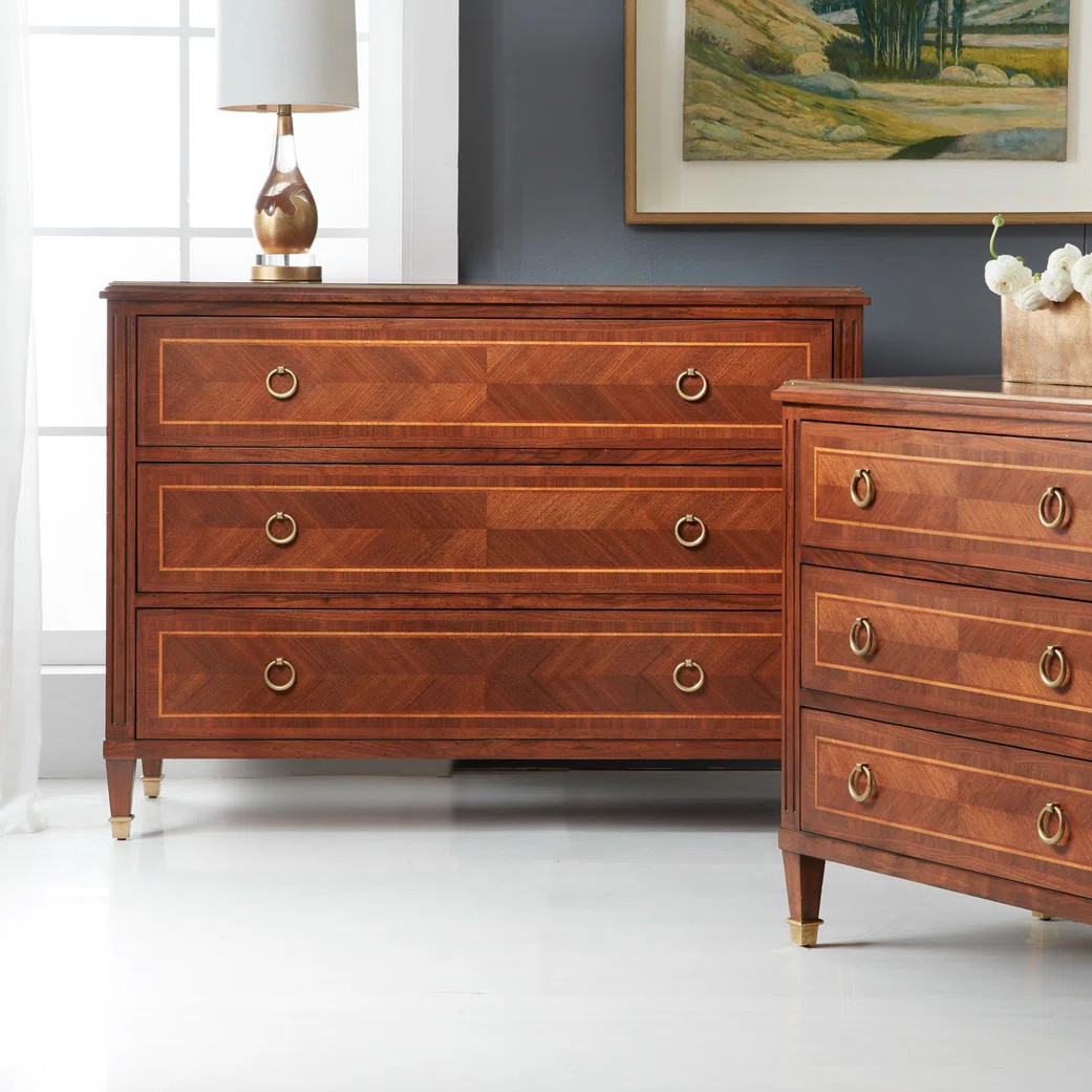 Villeneuve 36'' W 3 - Drawer Dresser | Wayfair North America