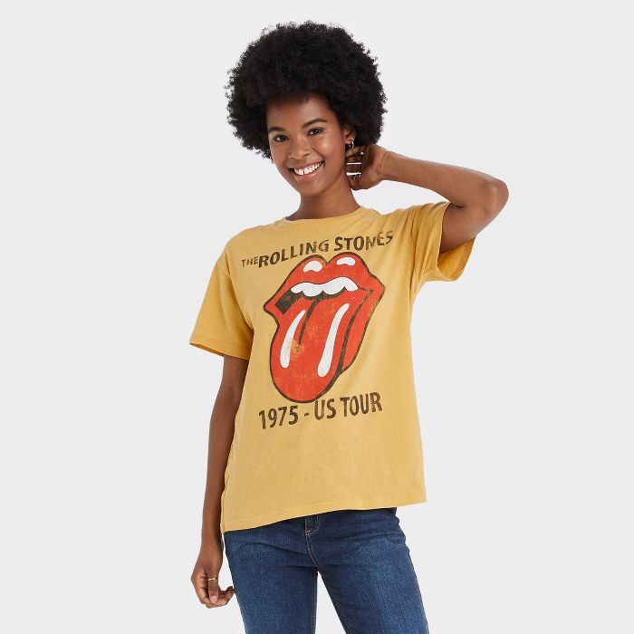 Women's The Rolling Stones Short Sleeve Graphic T-Shirt | Target