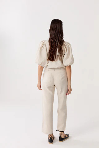 Bubble Linen Shirt - Natural | Lanhtropy