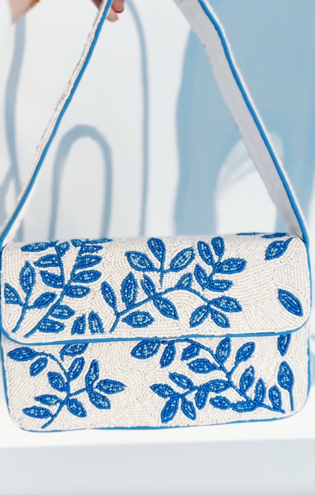 Blue and white beaded bag from Etsy! My go to spring bag 💙

#LTKFindsUnder100 #LTKParties #LTKSaleAlert
