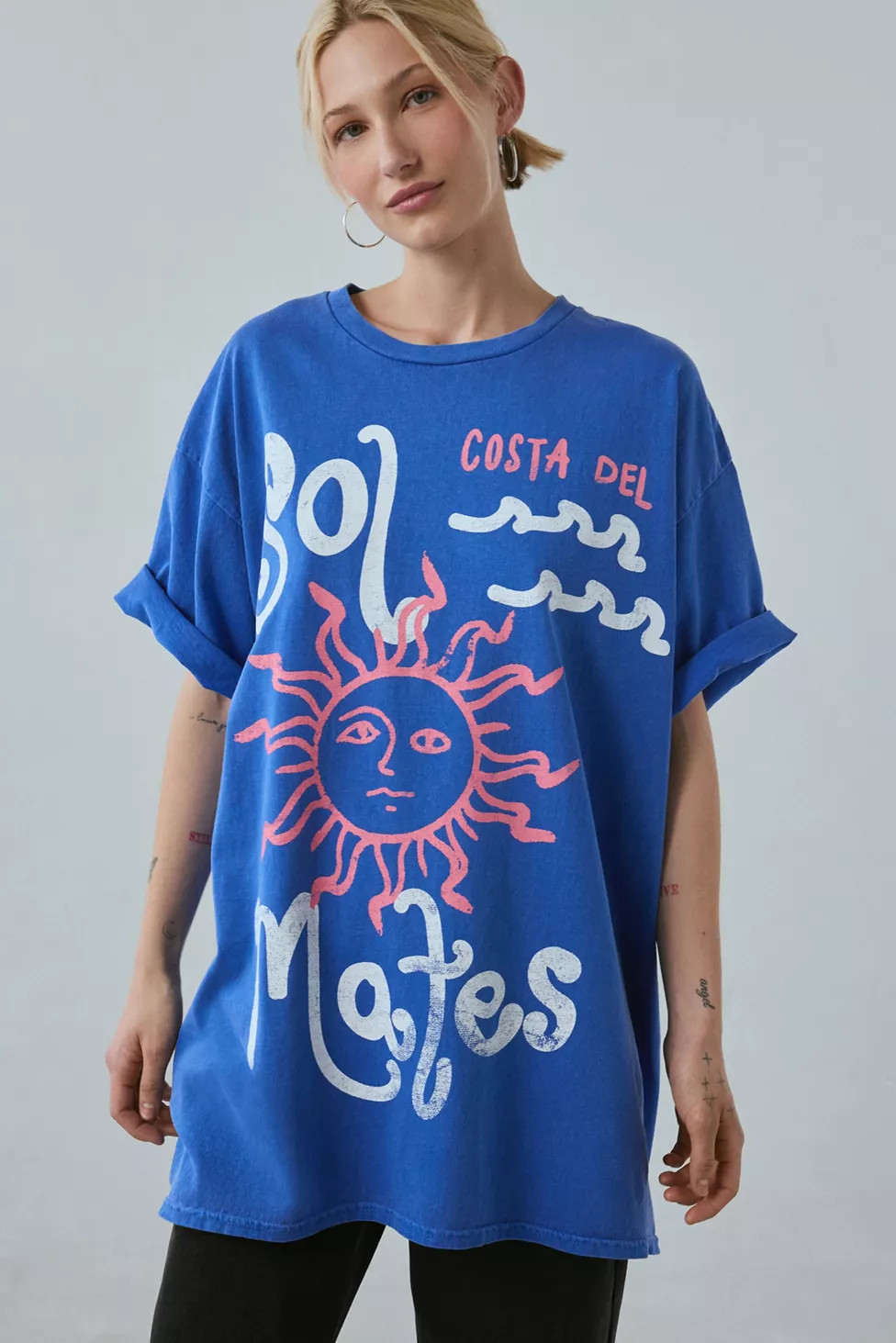 Costa Del Sol Mates Graphic T-Shirt Dress | Urban Outfitters (US and RoW)