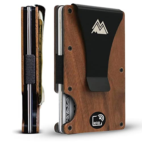 Mountain Voyage Co Minimalist Wallet for Men & Women - Slim RFID Wallet, Scratch Resistant, Credi... | Amazon (US)