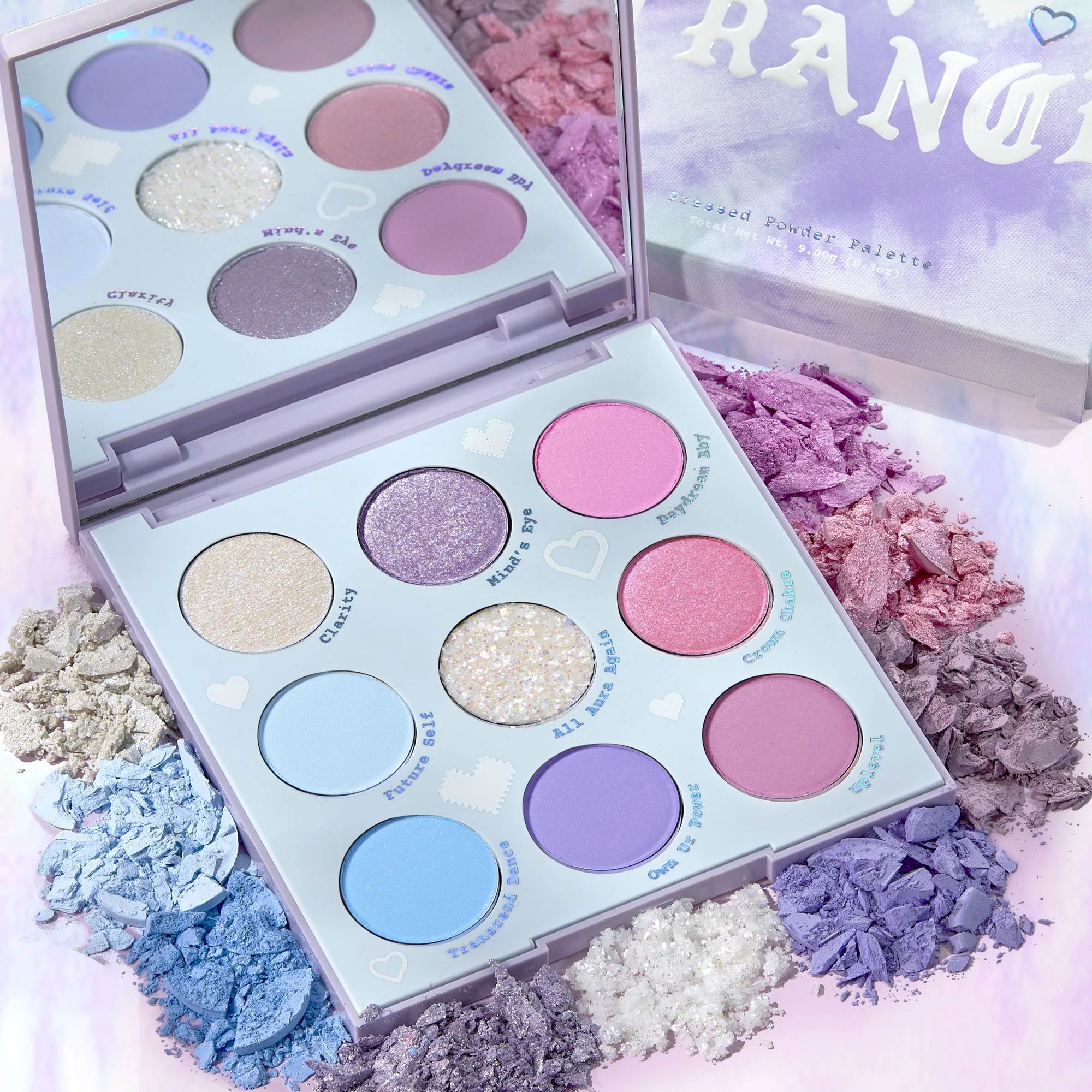 In A Trance Blue Purple Makeup Shadow Palette | Colourpop