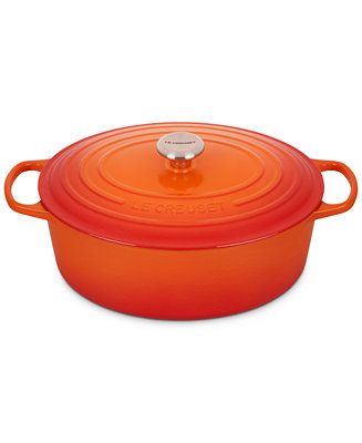 Le Creuset 8-Qt. Cast Iron Oval Dutch Oven & Reviews - Cookware - Kitchen - Macy's | Macys (US)