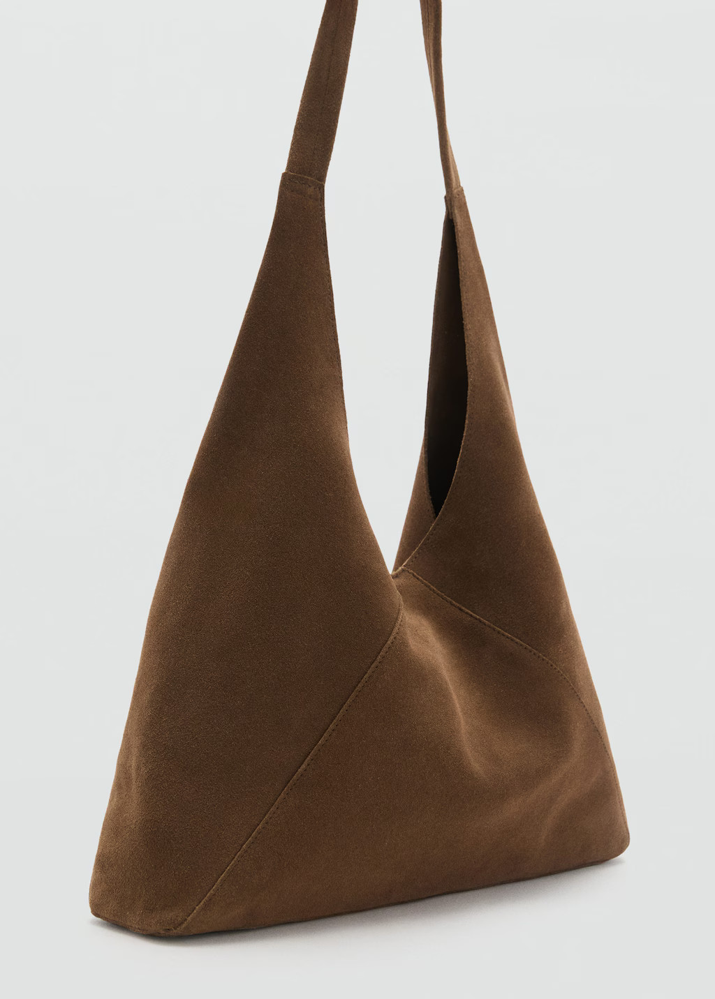Suede shoulder bag forest green - Woman - One size - MANGO | MANGO (UK)