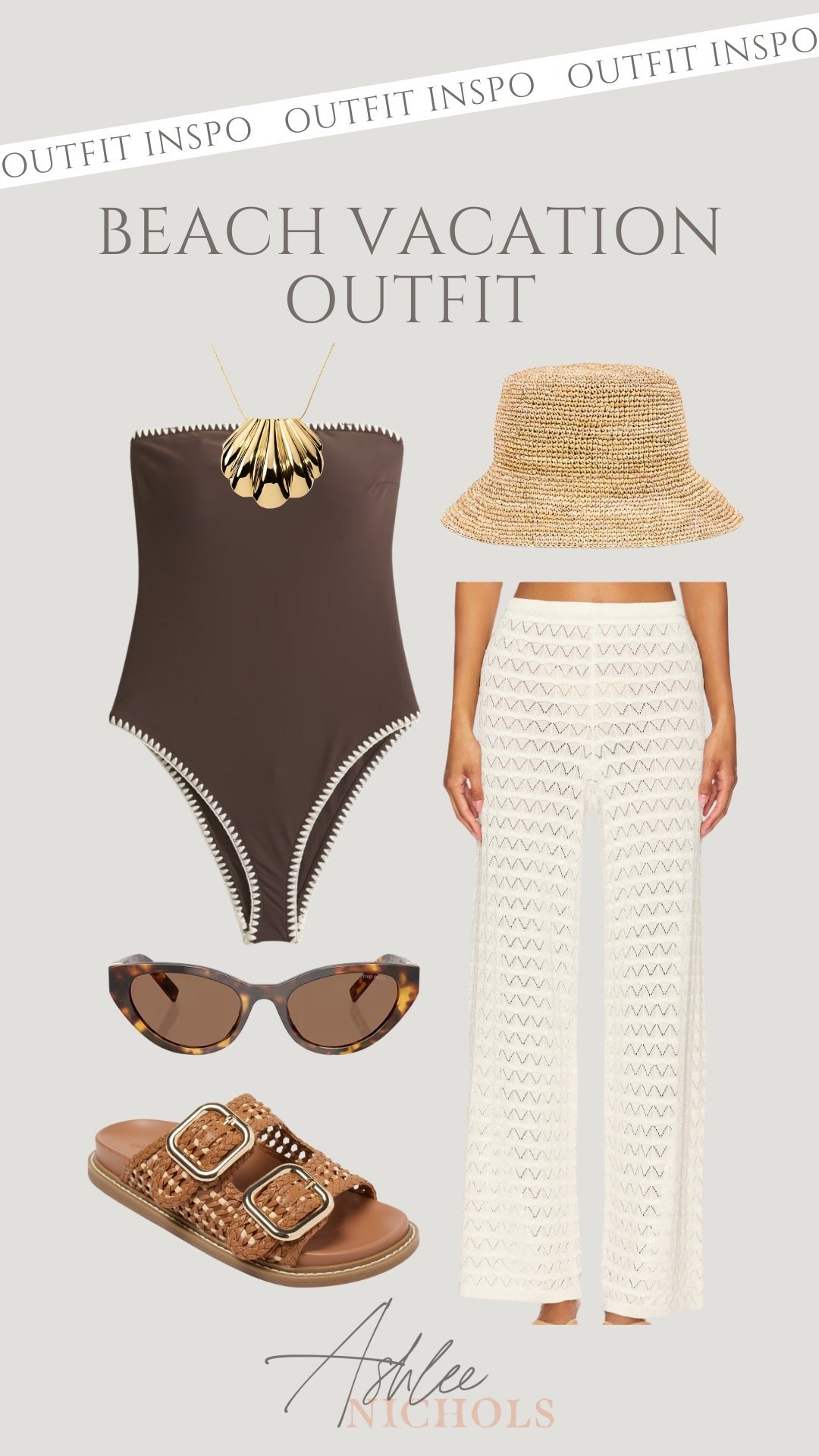 Beach vacation outfit inspo!

Crochet coverup pants, one piece swimsuit, vacation style

#LTKPetite #LTKSeasonal #LTKTravel
