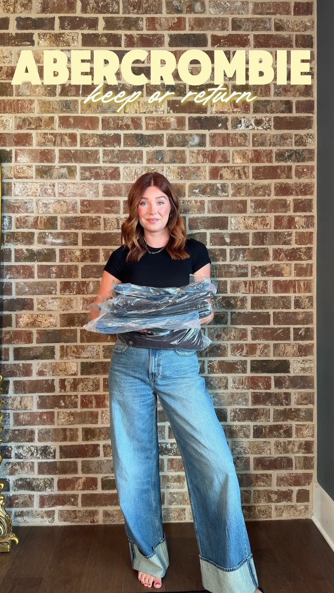 @abercrombie semi-annual denim sale! 25-50% off denim plus use code “DENIMAF” for an extra 15% off!

Jeans:
Start of video: high rise wide leg - 28R
Pair 1: low rise ultra loose - 28R
Pair 2: high rise straight - 28R
Pair 3: high rise barrel - 28R
Pair 4: low rise ultra loose - 27R
Pair 5: high rise wide leg- 28R

5’7 • 145lbs

#LTKSaleAlert