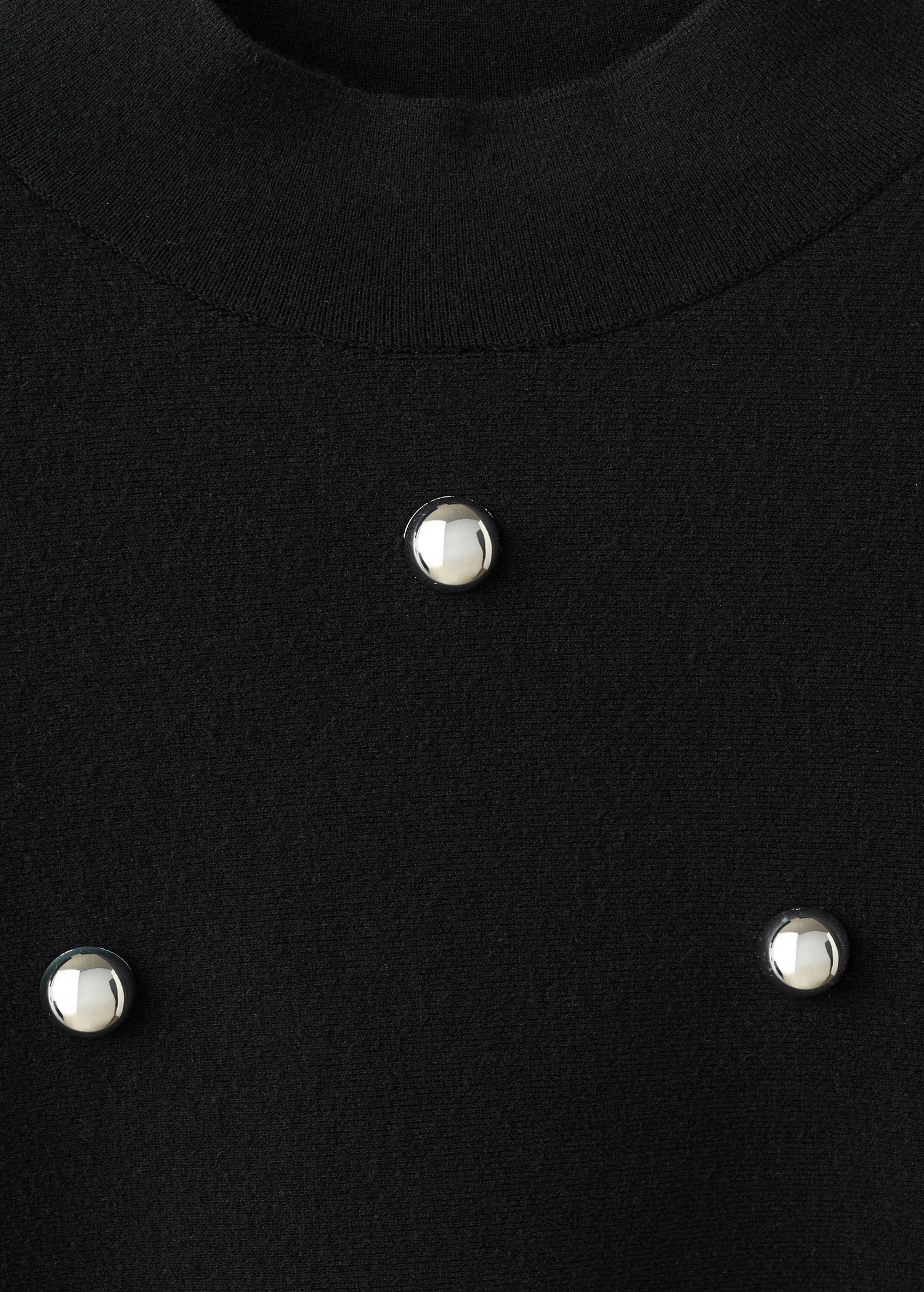 Perkins-neck sweater with spheres | MANGO (UK)