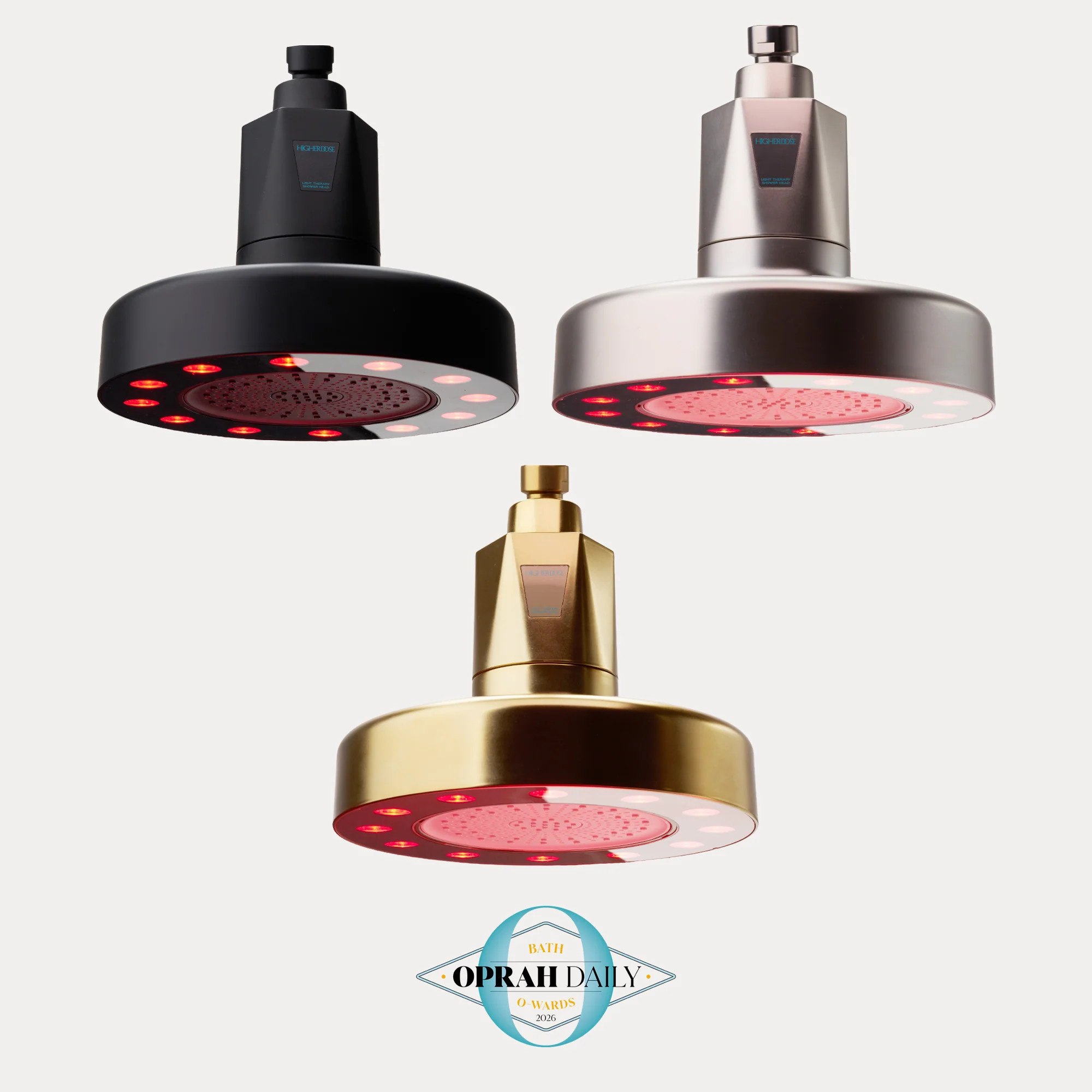 Red Light Showerhead Filter | HigherDOSE (US)