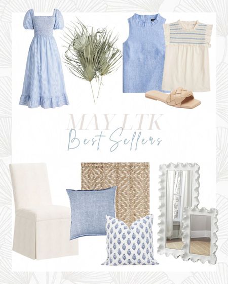 LTK best sellers for the month of May!
-
home decor, coastal decor, beach house decor, beach decor, beach style, coastal home, coastal home decor, coastal decorating, coastal interiors, coastal house decor, home accessories decor, coastal accessories, beach style, blue and white home, blue and white decor, neutral home decor, neutral home, natural home decor, coastal pillows, blue and white pillows, block print pillows, white dining chairs, target dining chairs, upholstered dining chairs, skirted dining chairs, ballard designs mirrors, coral mirror, white mirrors, statement mirrors, woven rugs, walmart rugs, walmart home, jute rugs, jute runner, natural fiber rug, summer dresses, midi dresses, jcrew, jcrew factory, slides, sandals under $50, palm stems, linen tops, beach vacation dresses, striped dresses 

#LTKunder100 #LTKhome #LTKSeasonal