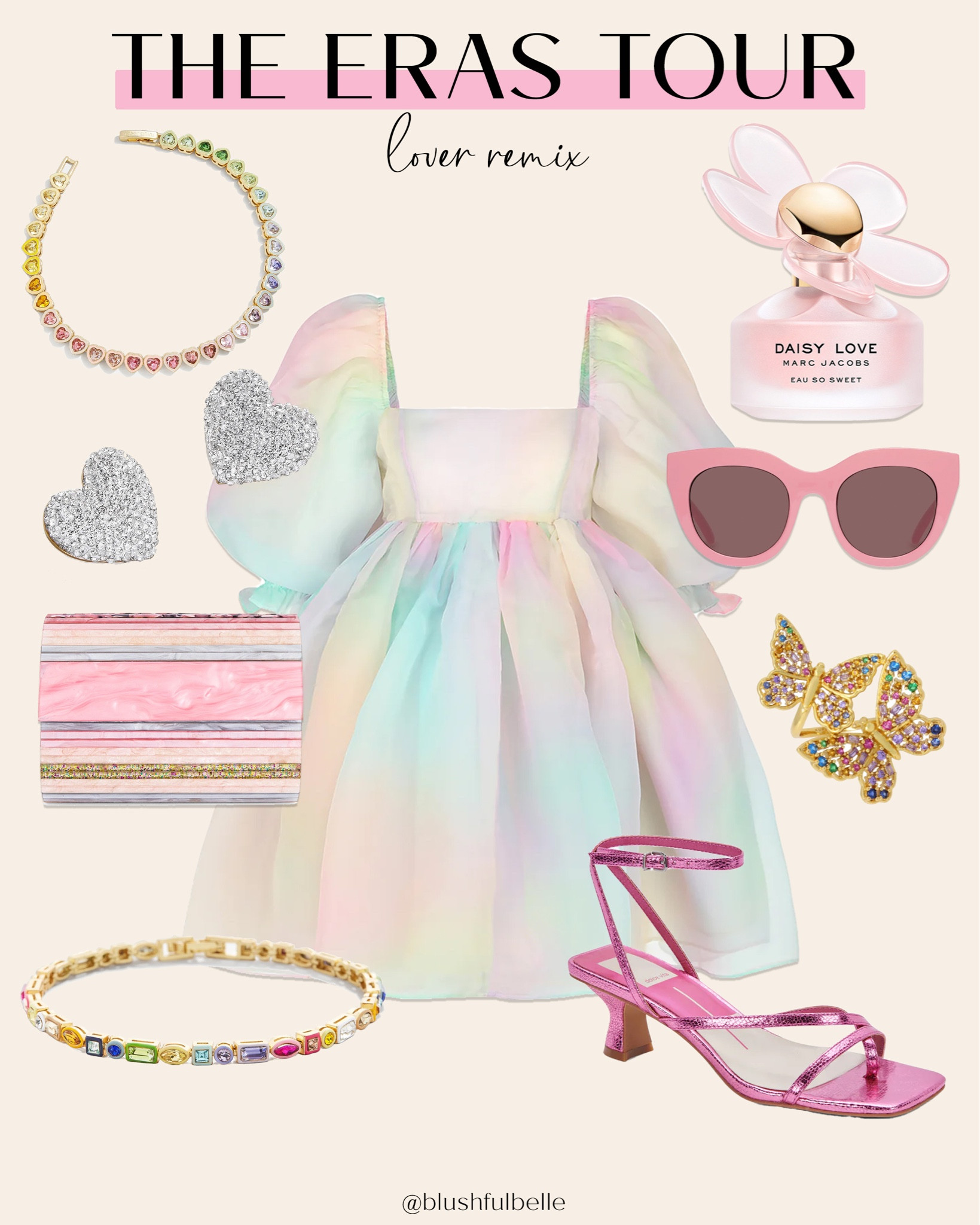 Taylor Swift The Eras Tour Outfit Idea: Lover Remix 

Lover era, Lover outfit, concert outfit, Selkie puff dress, rainbow outfit, feminine dress, spring dress

#LTKshoecrush #LTKstyletip #LTKFind