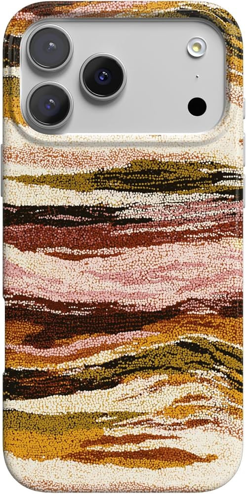 Casely iPhone 17 Pro Max Case | Painted Canyon | Dotted Landscape | Compatible with MagSafe | Cla... | Amazon (US)