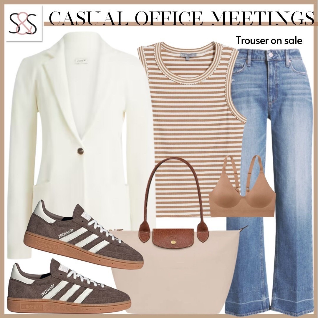 This is how I’m doing casual office lately and still feeling put together

casual office outfit women, spring work outfit ideas, business casual women outfits, blazer with jeans outfit, striped tank outfit women, comfortable work outfits women, sneakers with blazer outfit

#LTKSeasonal #LTKOver40 #LTKmomlife