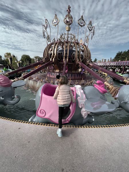 Girls pink puffer jackets! This was the perfect add on when it got a little chilly at Disneyland 

#LTKeurope #LTKtravel #LTKkids