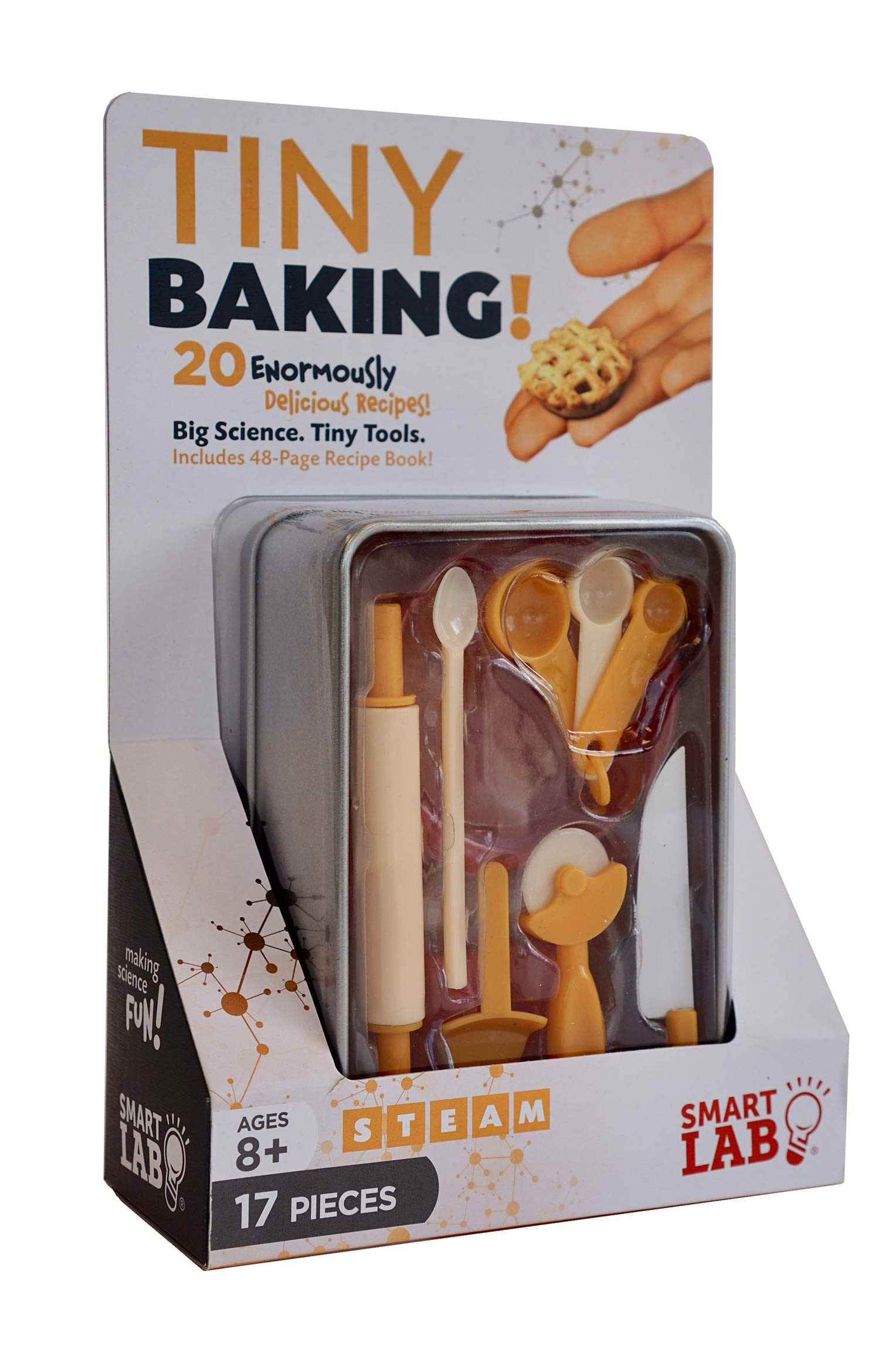 SmartLab Toys TINY Baking with 20 Delicious Tiny Recipes. Big Science. Tiny Tools. | Amazon (US)