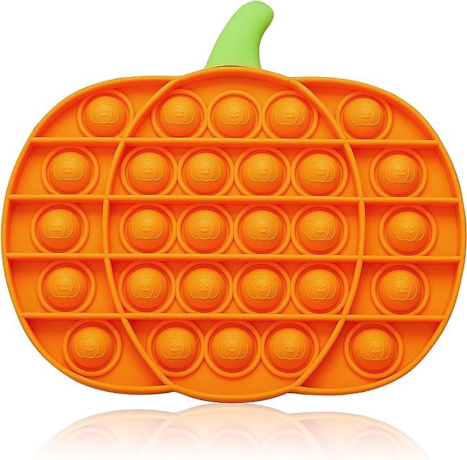 LIMURU Pumpkin Pop Its It Push Bubble Fidget Toys, Halloweent Pumpkin Sensory Toys, Stress Relief... | Amazon (US)