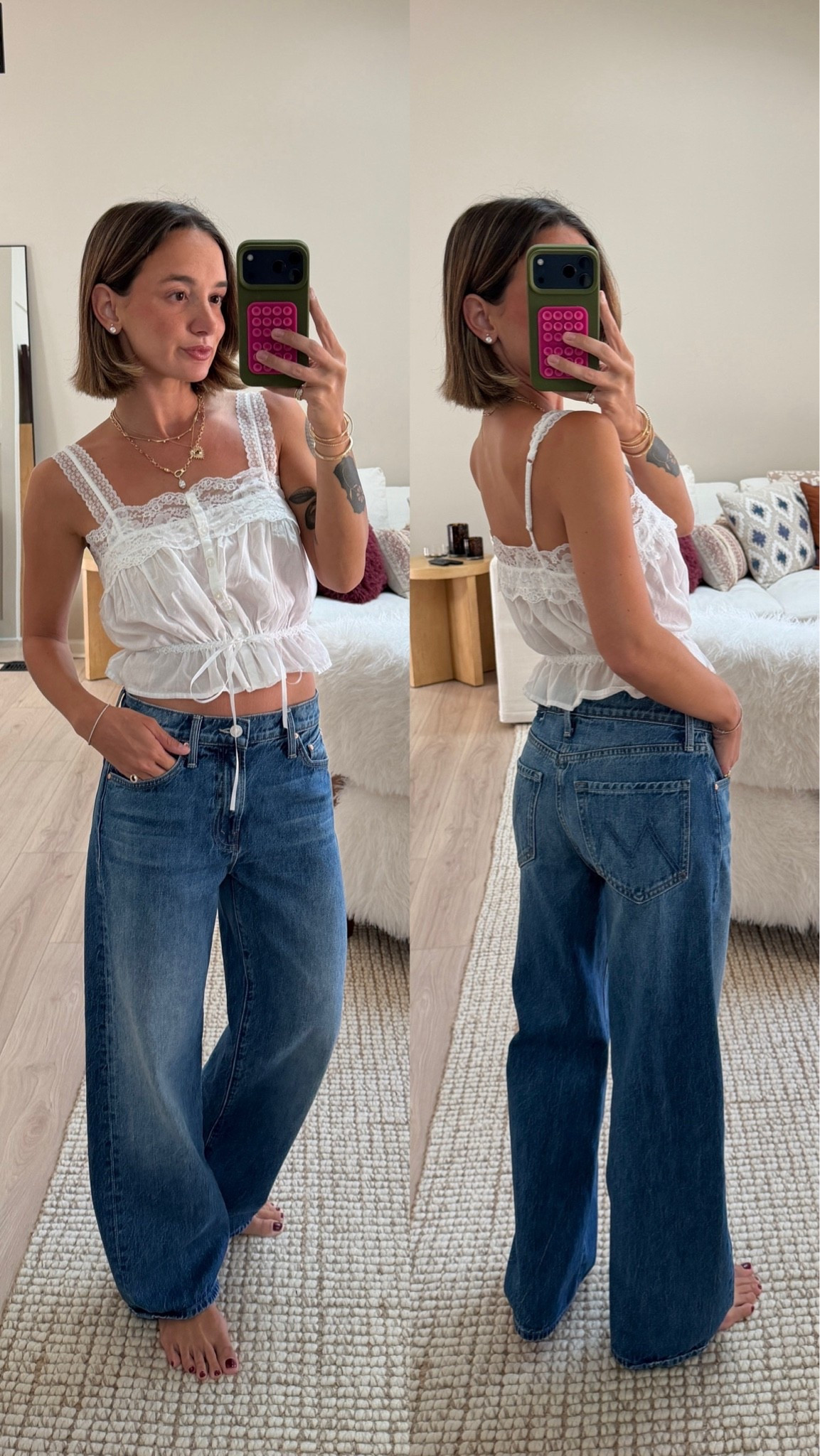 New Mother denim! i wear size 24 petite

#LTKgrwm #LTKootd #LTKdayinmylife