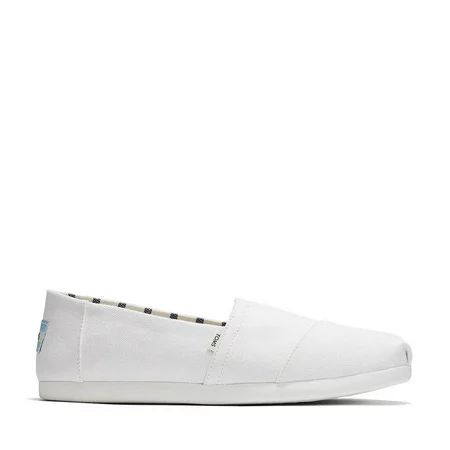 TOMS Alpargata Espadrille Men/Adult shoe size Men 9 Casual 10015901 White Canvas | Walmart (US)