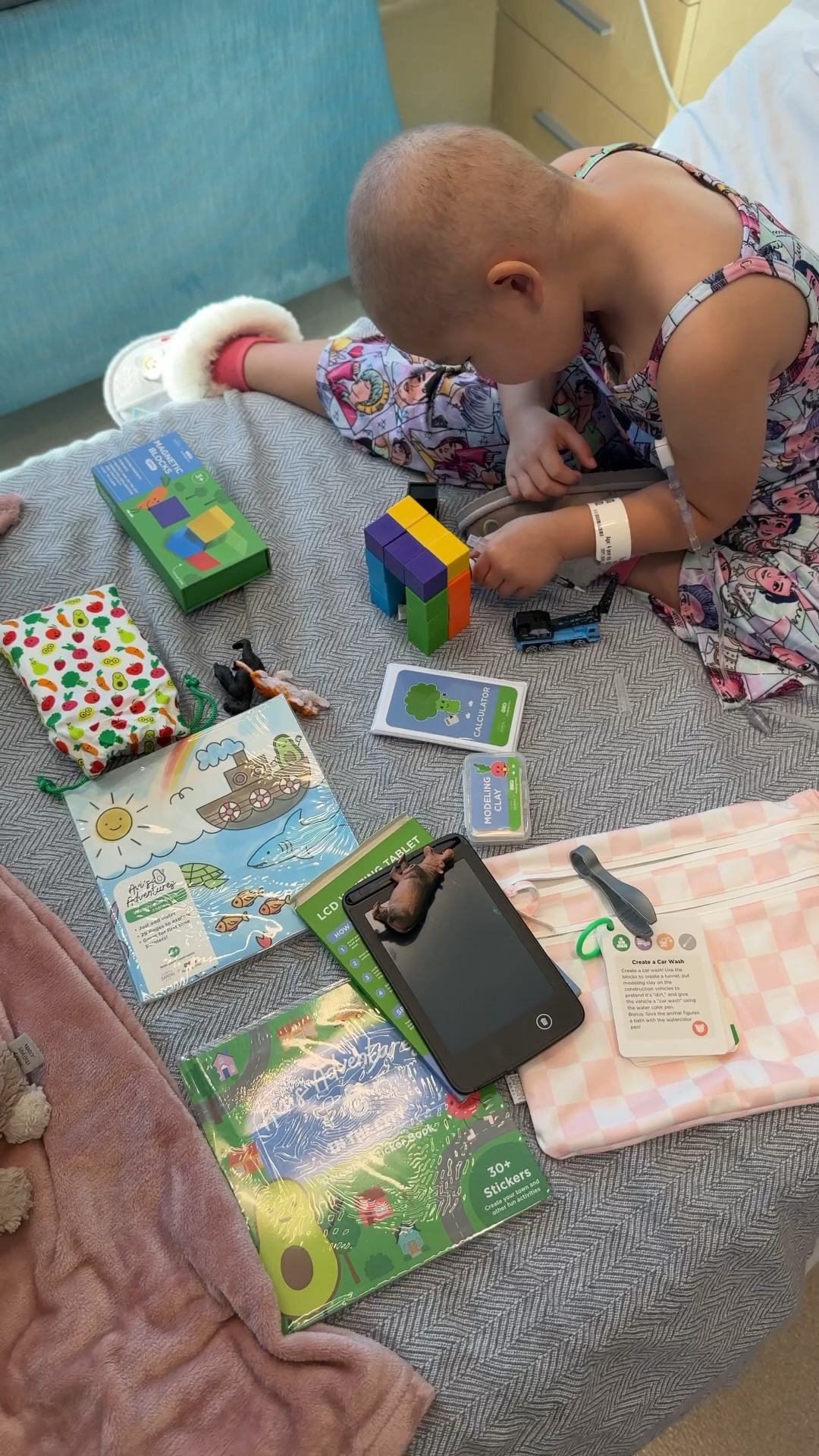 The coolest busy bag for kids! This saved us today during her long transfusion. So fun, and love that they give you ideas on how to play with it! 

#LTKmomlife #LTKdayinmylife #LTKKids