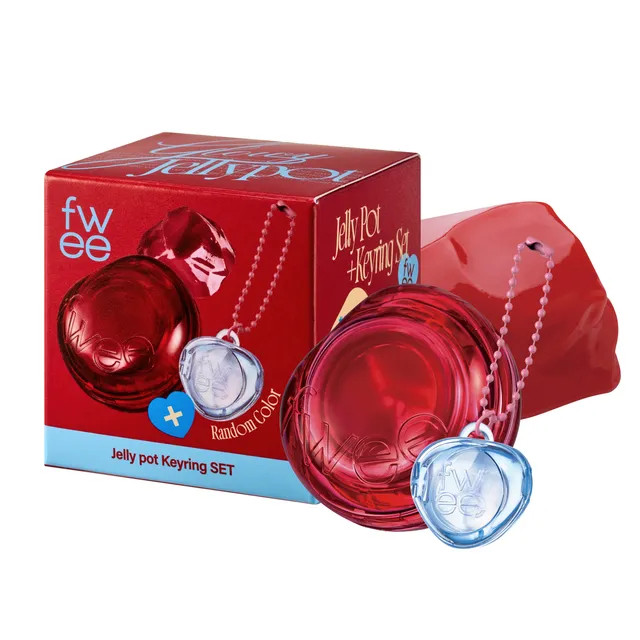 fwee - Jelly Pot Keyring Set - 19 Colors | YesStyle Global