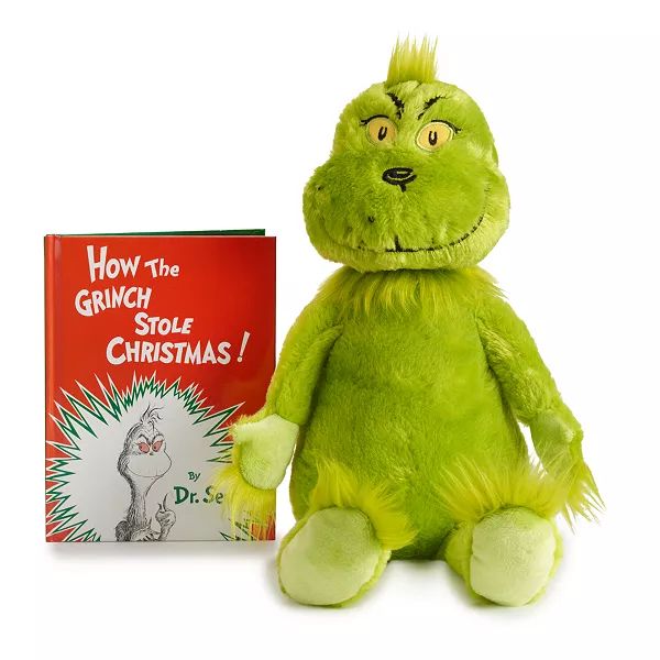 Kohl's Cares® How The Grinch Stole Christmas Plush and Book Bundle | Kohl's