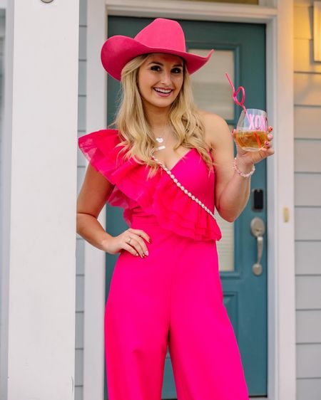 In my Barbie land era 💕🌸🌷🎀💅🏽👱🏼‍♀️ pink jumpsuit is from @shopreddress + linked in LTK!

📸 @04ramon.nava 
@pro.hats @transcendentcommunities @transcendent_stays @hanginaround_vb @freedomforgedco @dollartree 

#rdbabe #valentines #galentines #vday #valentine #valentinesday #happyvalentinesday #pink #pinkaesthetic #pinkcake #ootd #jumper #jumpsuit 

#LTKMostLoved 

#LTKSeasonal #LTKU #LTKparties