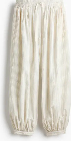 H&M Cotton Balloon Trousers | Nordstrom | Nordstrom