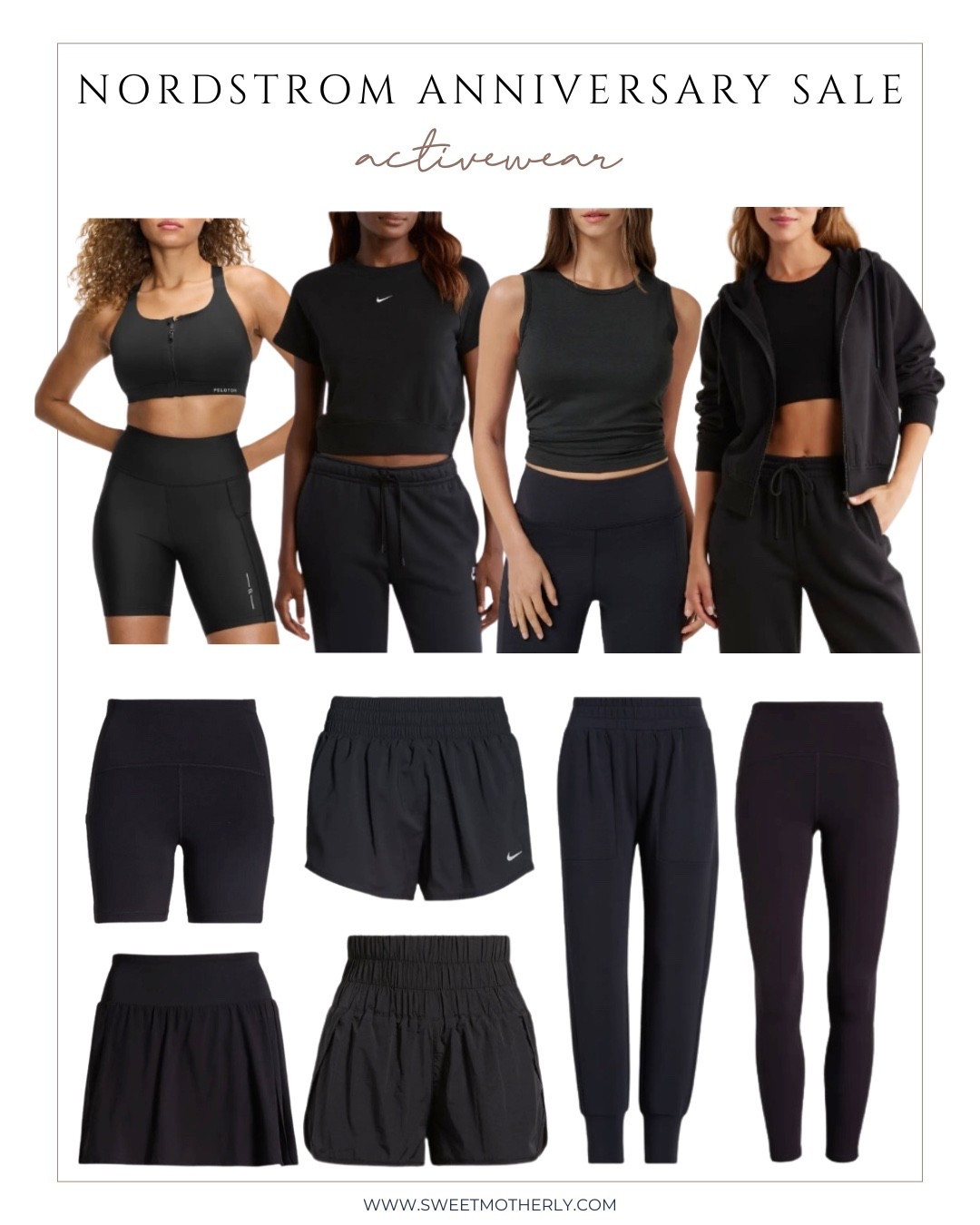These all-black activewear staples from the Nordstrom Anniversary Sale are sleek, supportive, and  versatile—ideal for gym sessions, long walks, travel days, or mixing into your casual wardrobe.

#LTKActive #LTKStyleTip