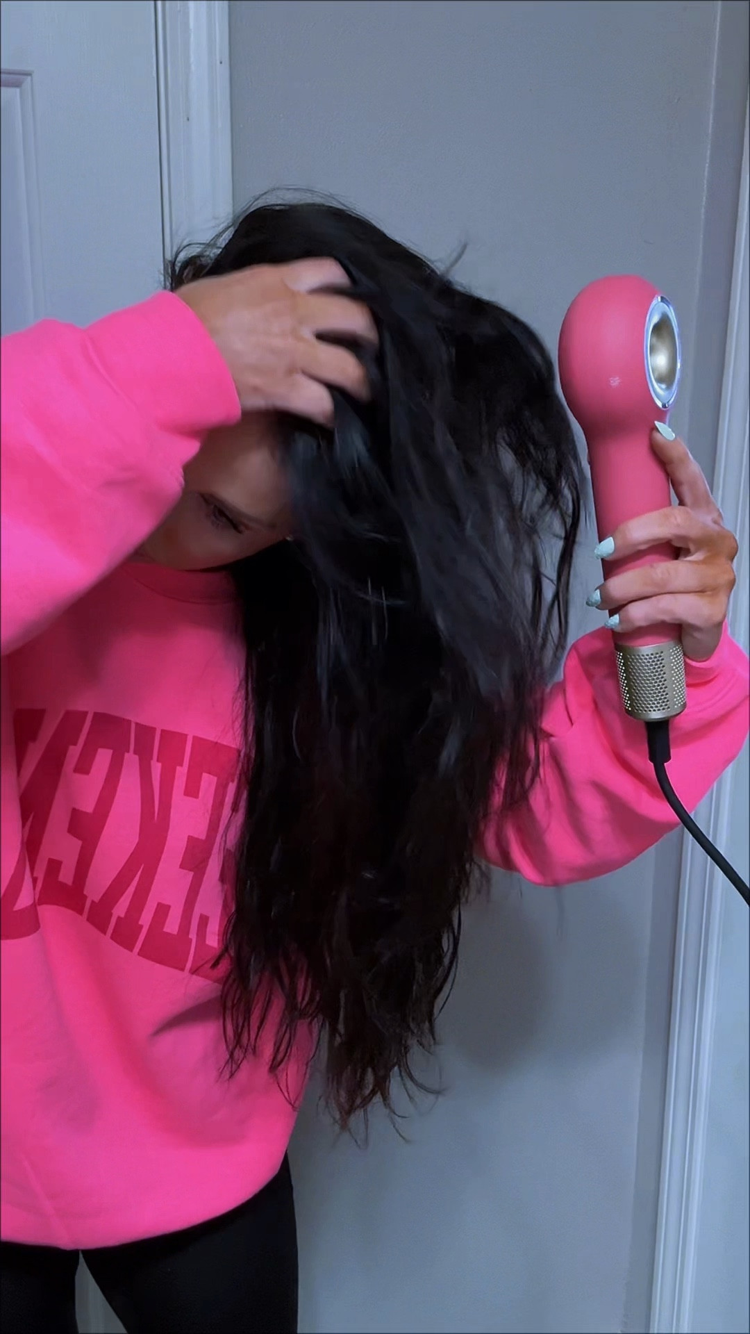 An affordable hair dryer that weighs less than a pound AND dried these extensions like a champ!!!? This new Lange hair dryer is awesome! 

#LTKBaby #LTKU #LTKgrwm