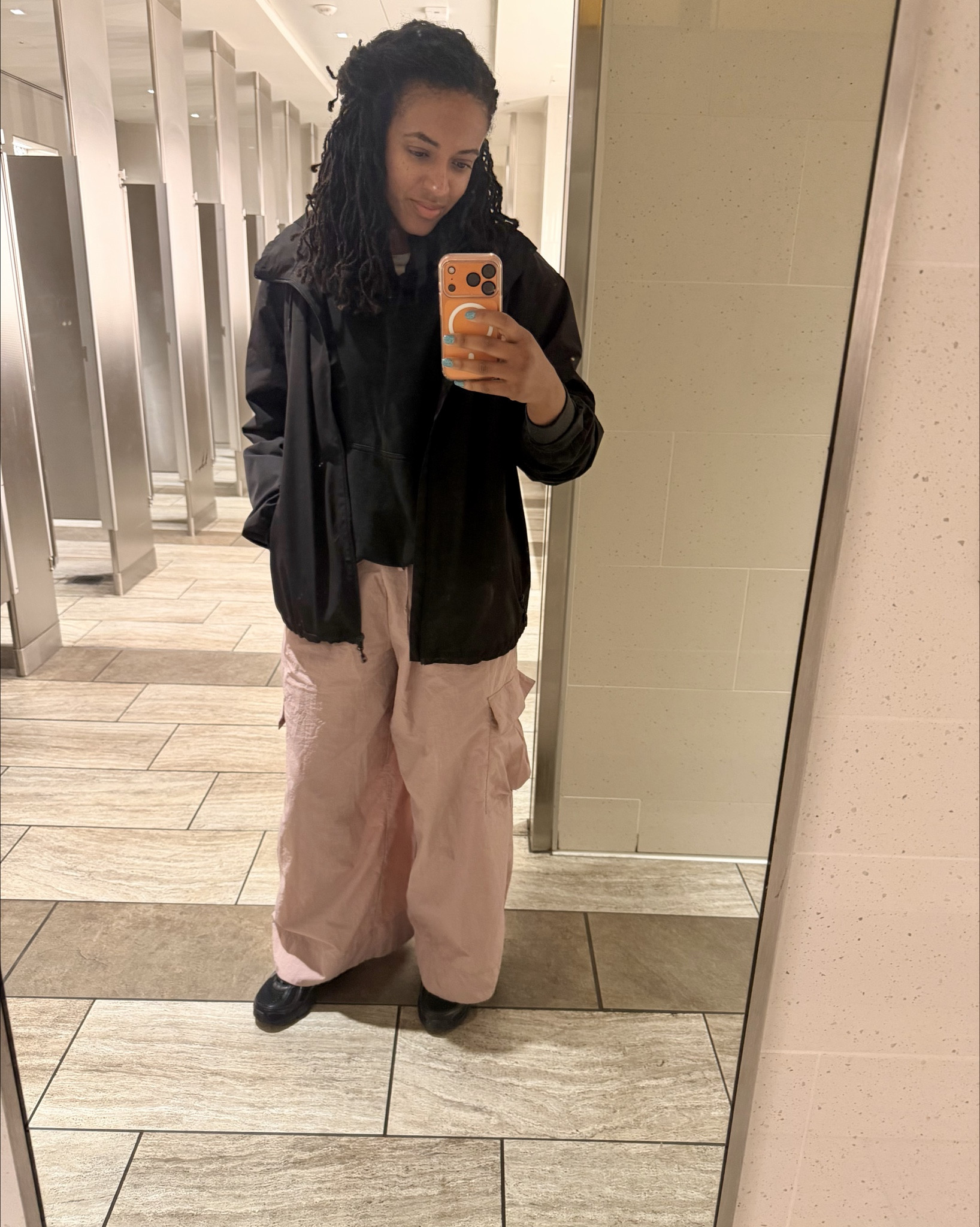 Airport bathroom fit check ✈️🪞
These Dovie Cargo Pants from Wild Oak Boutique in Dusty Mauve are a must — the color, the fit, the pockets… it’s the elevated cargo everyone’s been asking me about. They’re on sale right now, and the price-to-quality ratio is wild.

If you’ve been hunting for cargos that make every outfit look intentional without trying hard, this is the pair. Tap to shop before your size disappears — trust me, these won’t sit in your cart.👇🏾

#LTKHoliday #LTKTravel #LTKSaleAlert