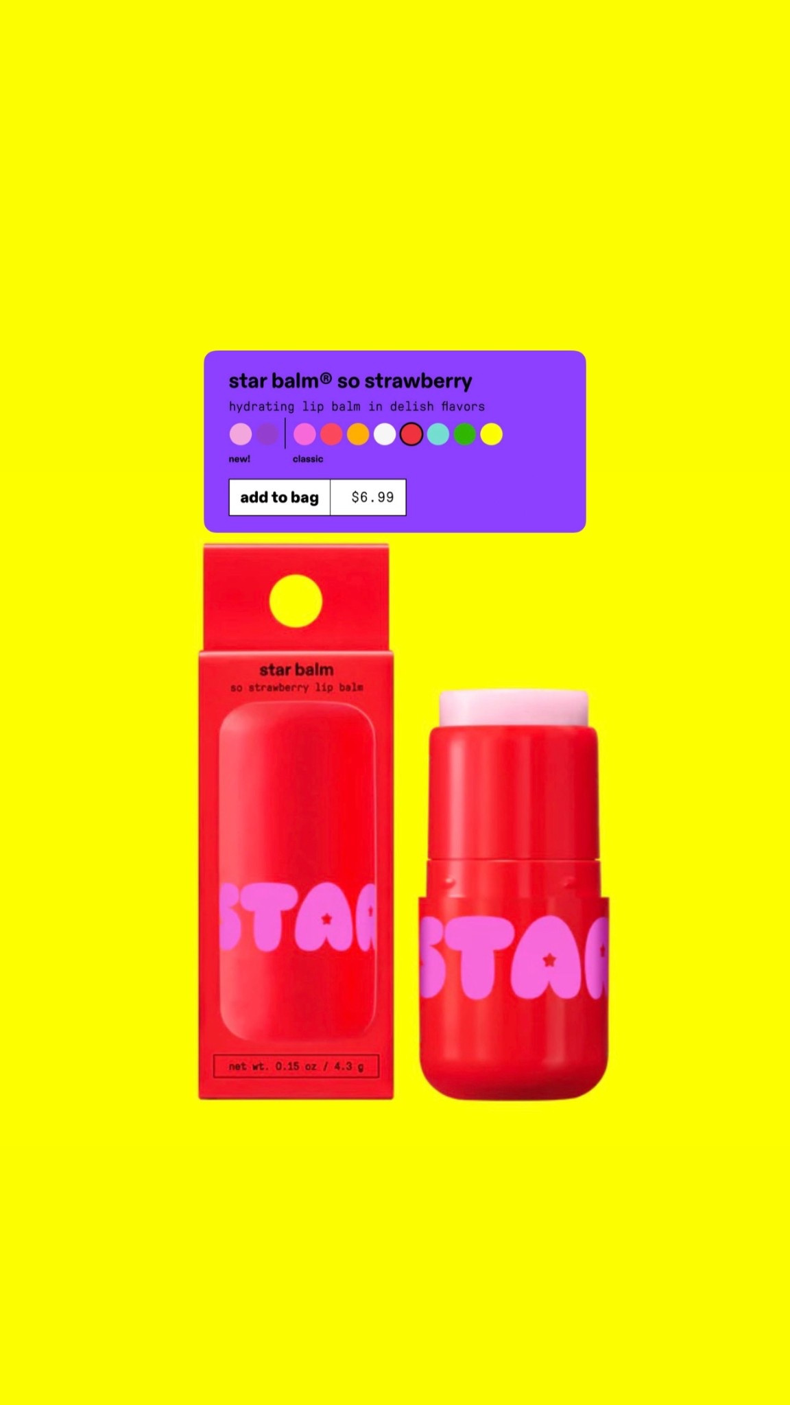 STAR lip balm
#star #lip #lipbalm #lippy #teens #giftsforher #bestlipbalm #target #ulta #beauty 

#LTKBeauty #LTKmomlife #LTKselfcare