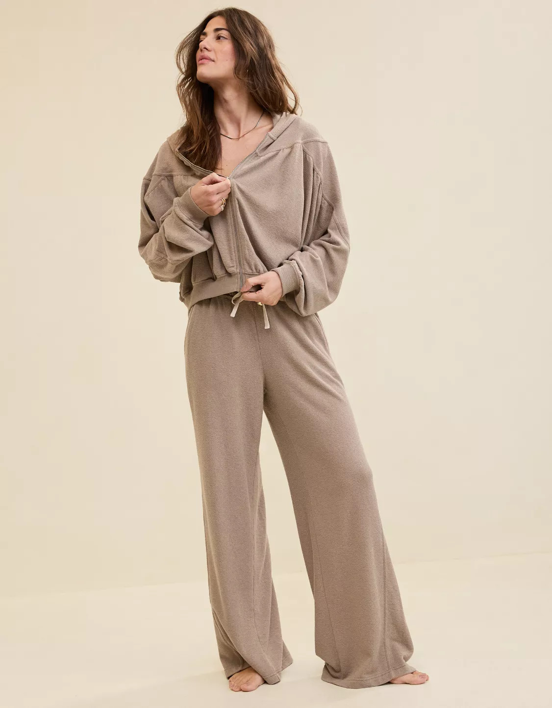 Aerie Soft Life Full Zip Sweatshirt | American Eagle Outfitters (US & CA)